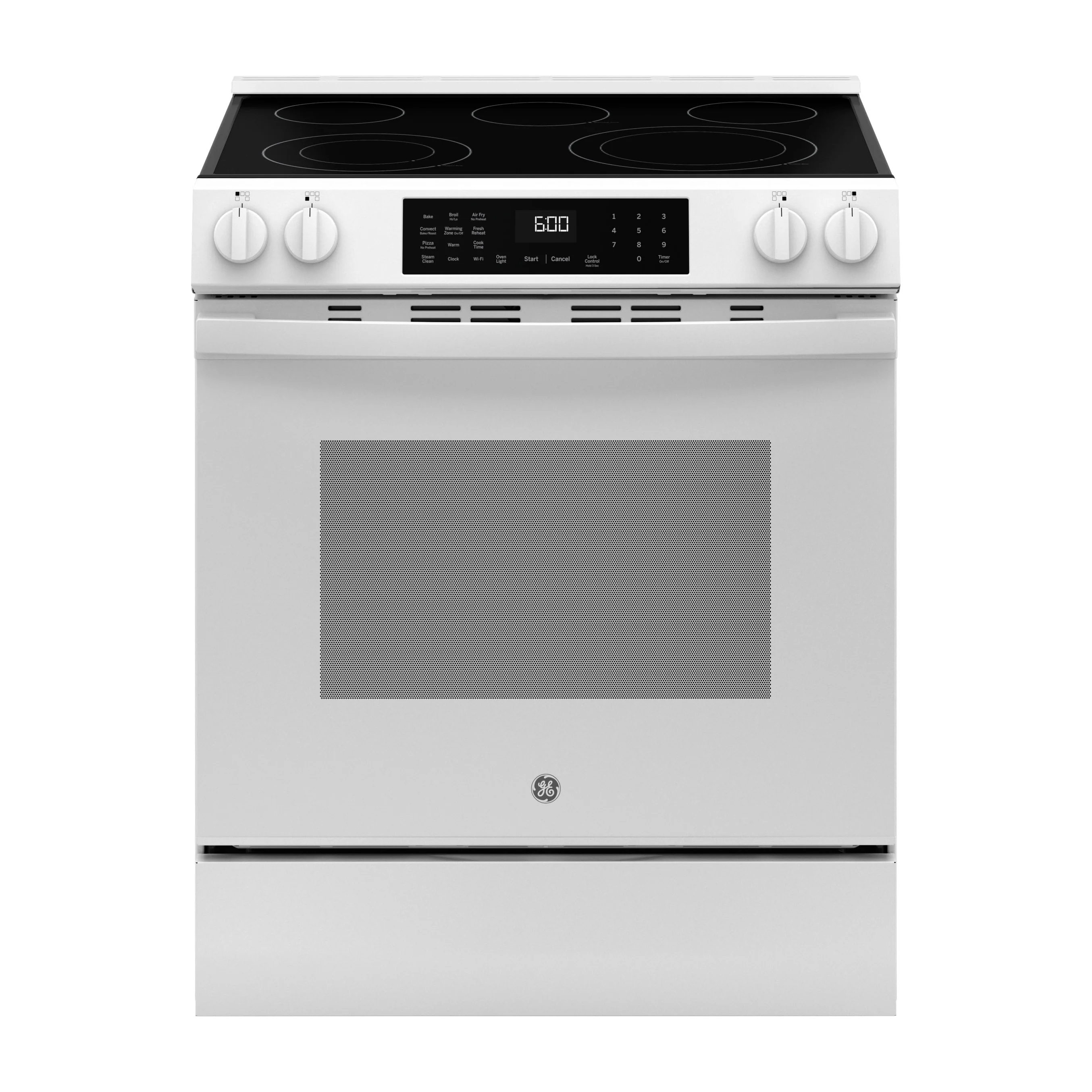 GE® ENERGY STAR® 30" Slide-In Electric Convection Range with No Preheat Air Fry and EasyWash™ Oven Tray