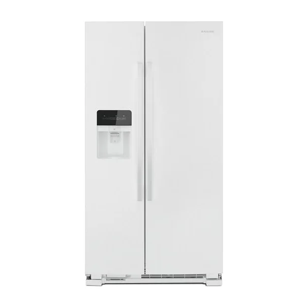 36-inch Wide Side-by-Side Refrigerator with Dual Pad External Ice and Water Dispenser - 25 Cu. Ft.