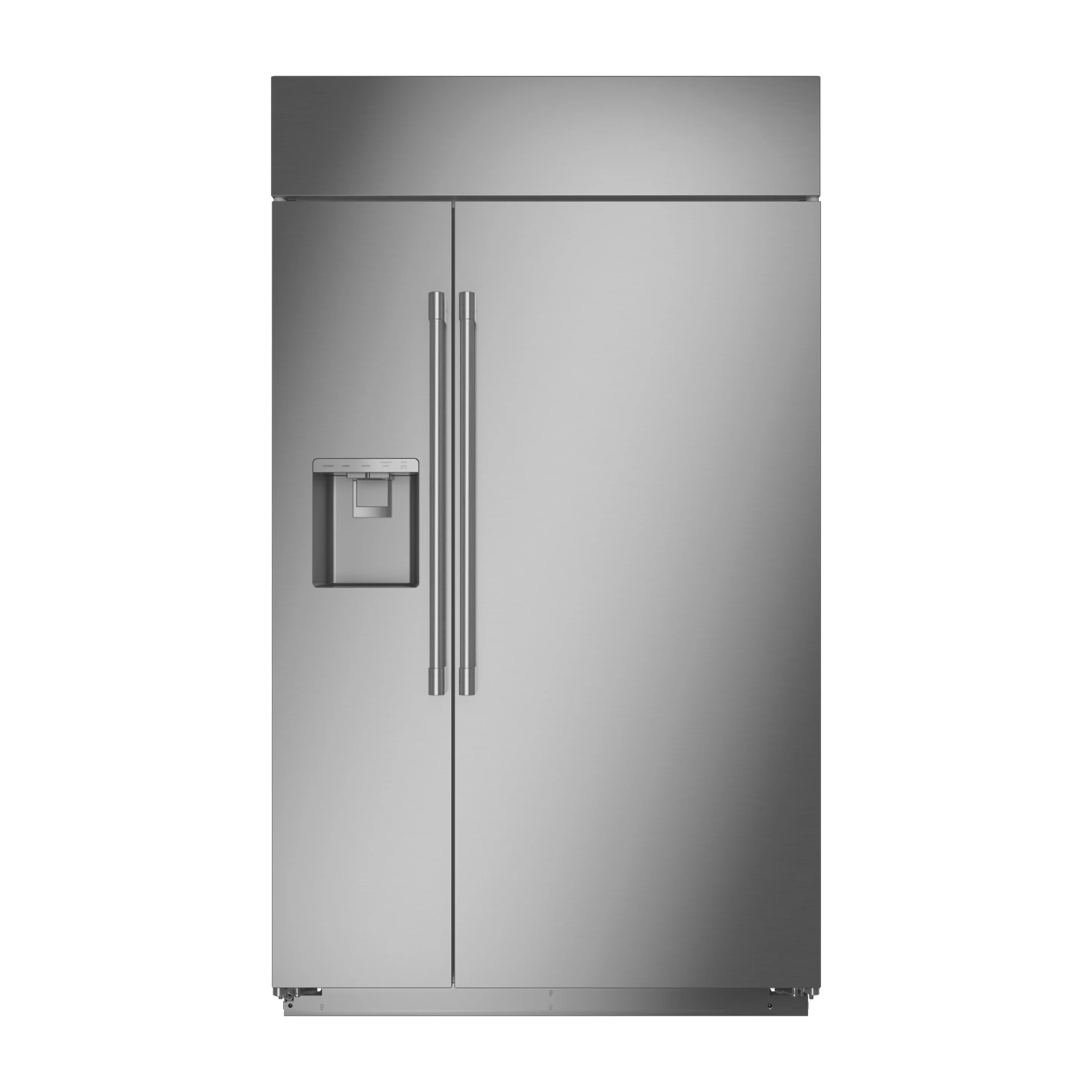 Monogram 48" Built-In Side-by-Side Refrigerator with Dispenser
