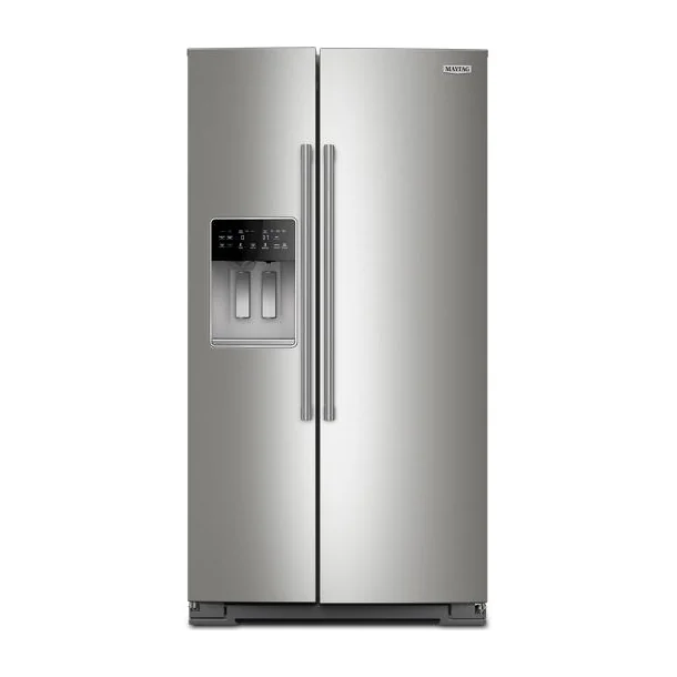 36-inch Wide Counter-Depth Side-by-Side Refrigerator with Arctic Blue Interior - 20.8 Cu. Ft.