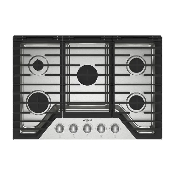 30-inch Gas Cooktop with 5 Burners and EZ-2-Lift™ Hinged Cast-Iron Grates