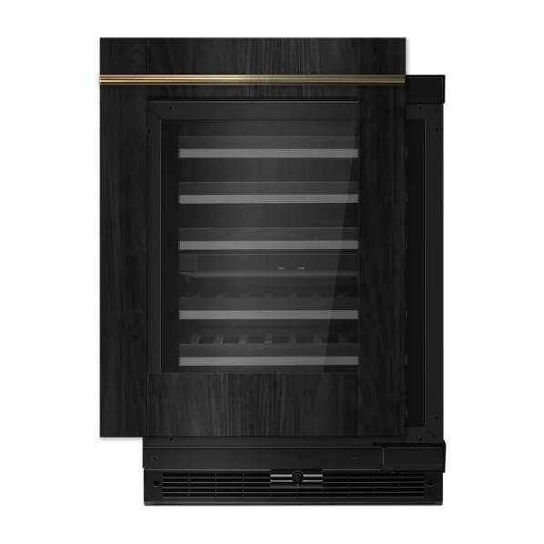 Panel-Ready 24" Built-In Undercounter Wine Cellar - Right Swing