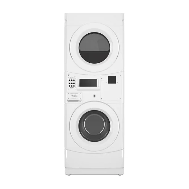 Commercial Electric Stack Washer/Dryer, Non-Vend