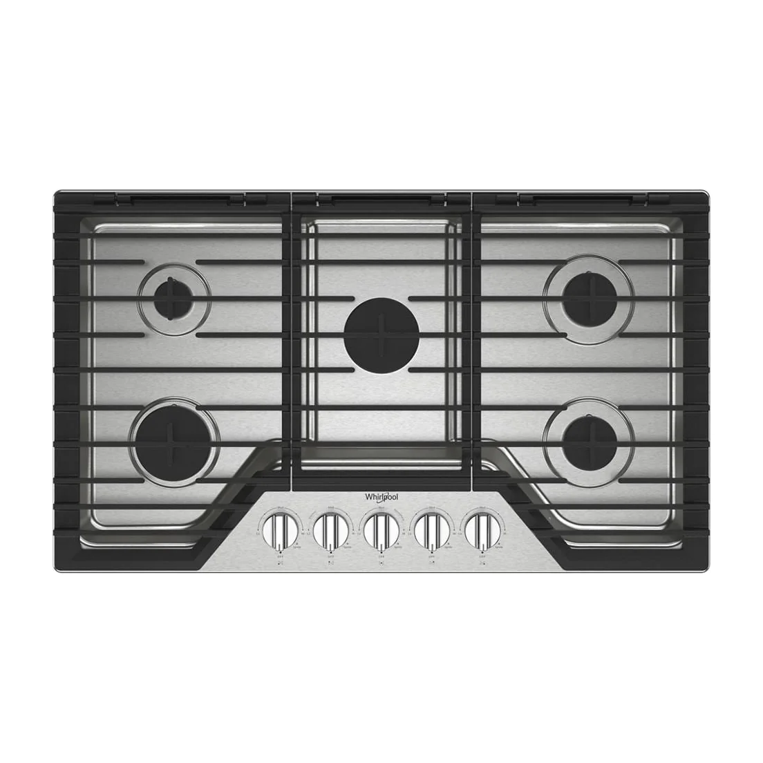 36-inch Gas Cooktop with 5 Burners and EZ-2-Lift™ Hinged Cast-Iron Grates