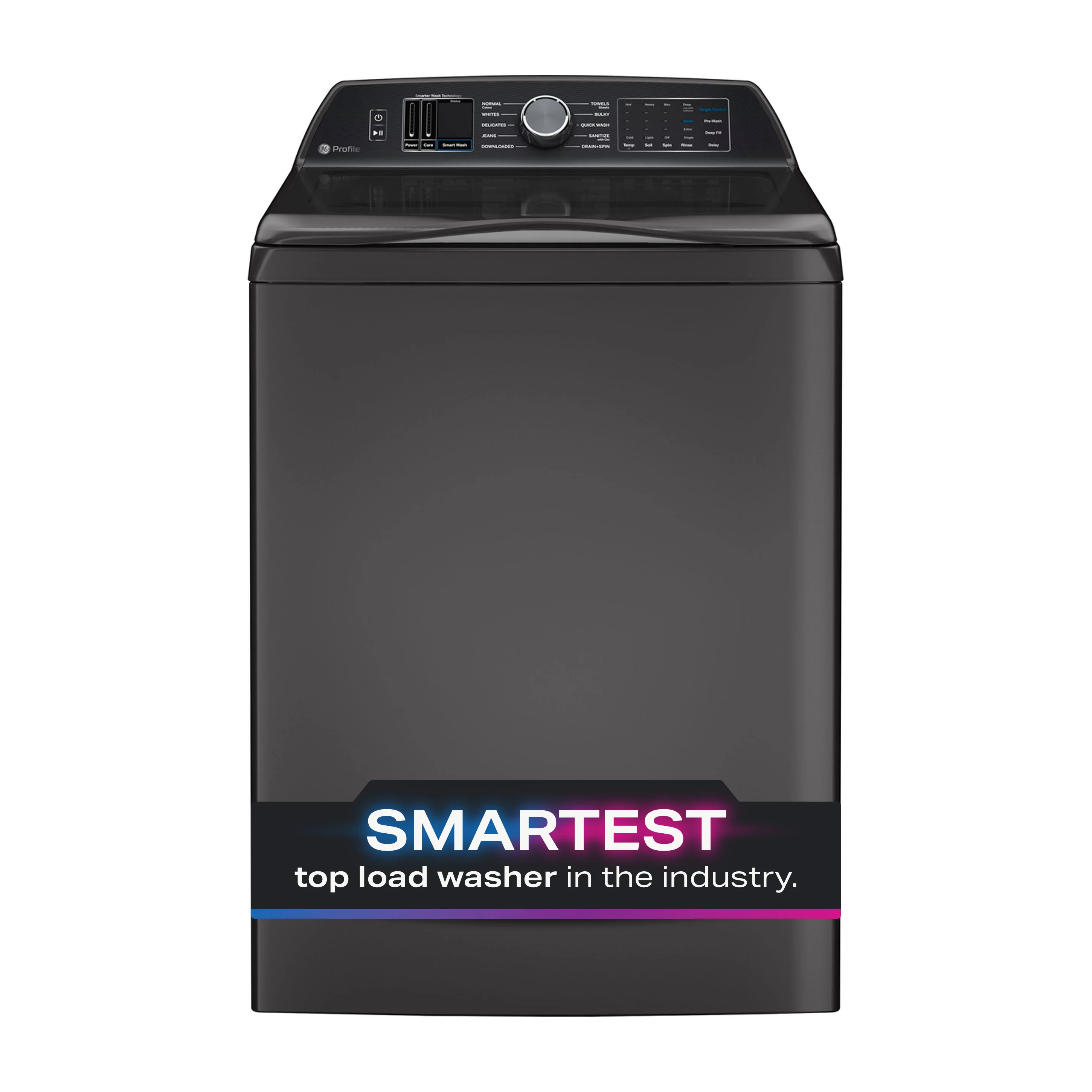 GE Profile™ ENERGY STAR® 5.3  cu. ft. Capacity Washer with Smarter Wash Technology and FlexDispense™