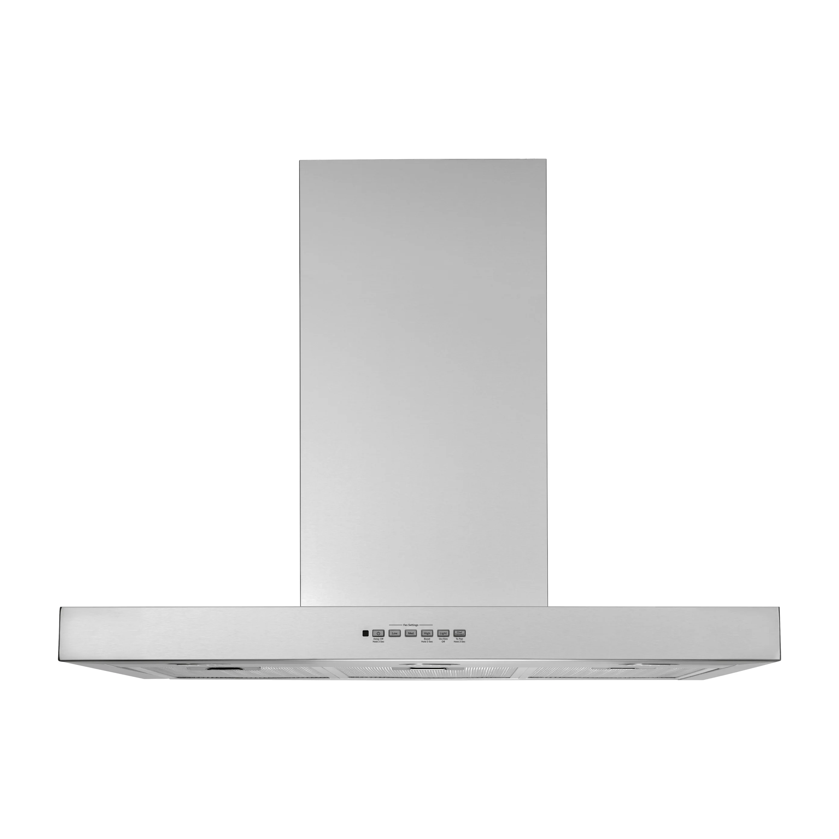 36” Designer Wall Mount Hood w/ Dimmable LED Lighting