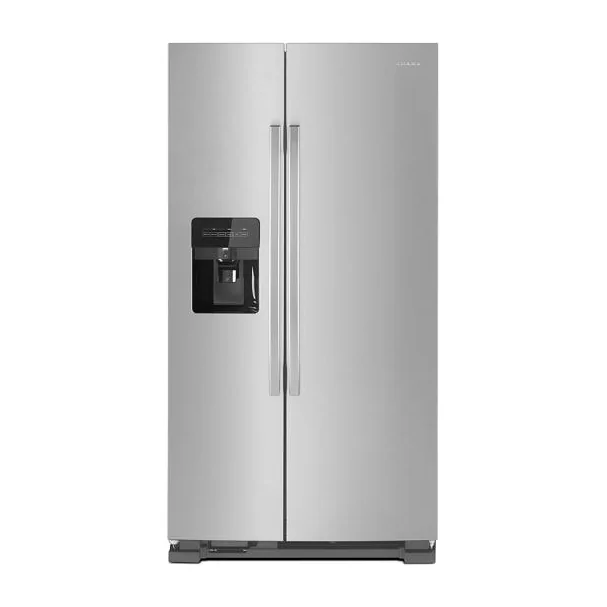 36-inch Wide Side-by-Side Refrigerator with Dual Pad External Ice and Water Dispenser - 25 Cu. Ft.