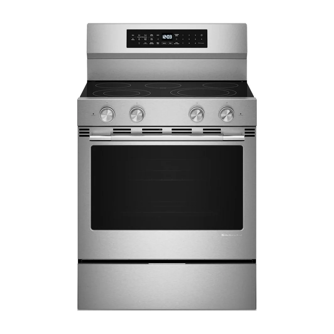 5.3 Cu. Ft. Smart Freestanding Electric Range with Convection Cooking Modes