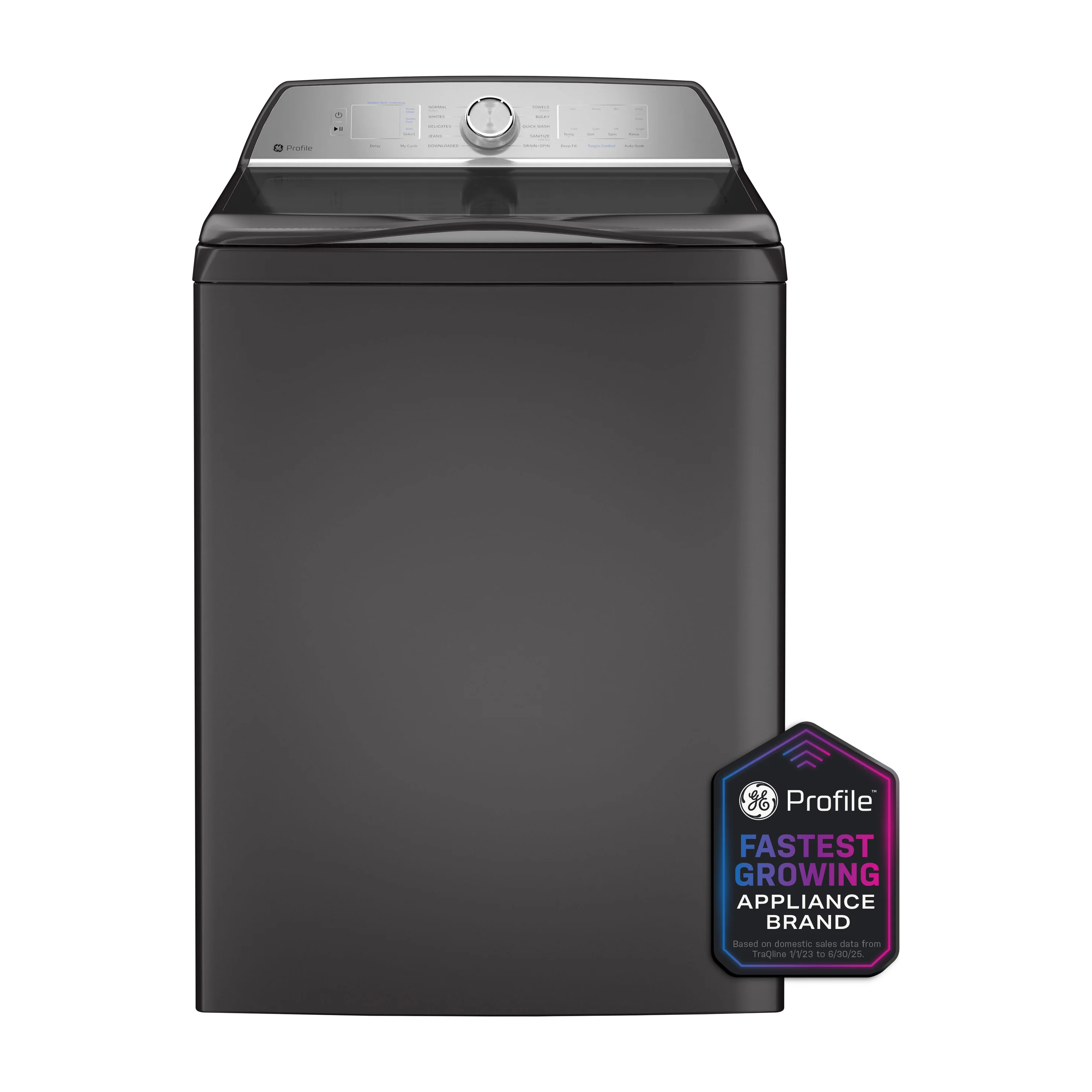 GE Profile™ ENERGY STAR® 5.0  cu. ft. Capacity Washer with Smarter Wash Technology and FlexDispense™