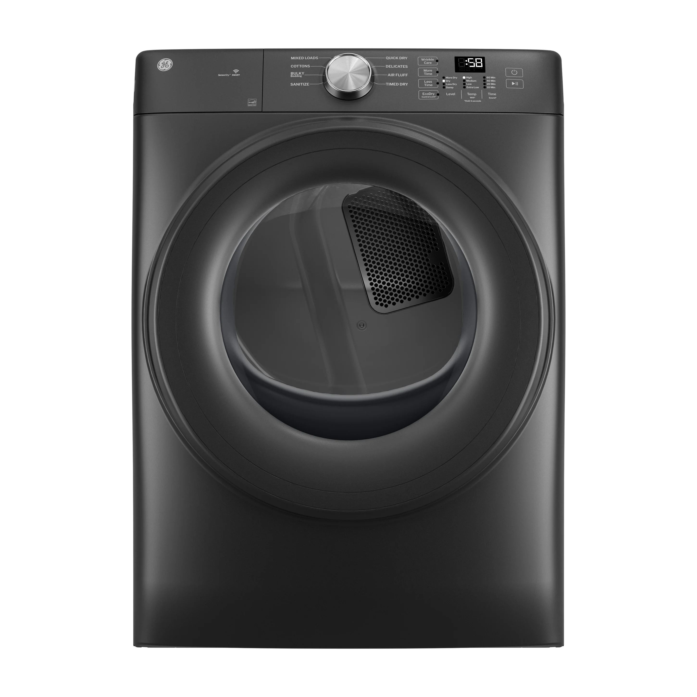 GE® ENERGY STAR® 7.8 cu. ft. Capacity Smart Front Load Electric Dryer