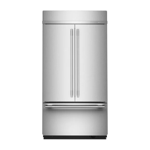 24.2 Cu. Ft. 42-Inch Built-In French Door Bottom Mount Refrigerator with Signature Platinum Interior in PrintShield® Finish