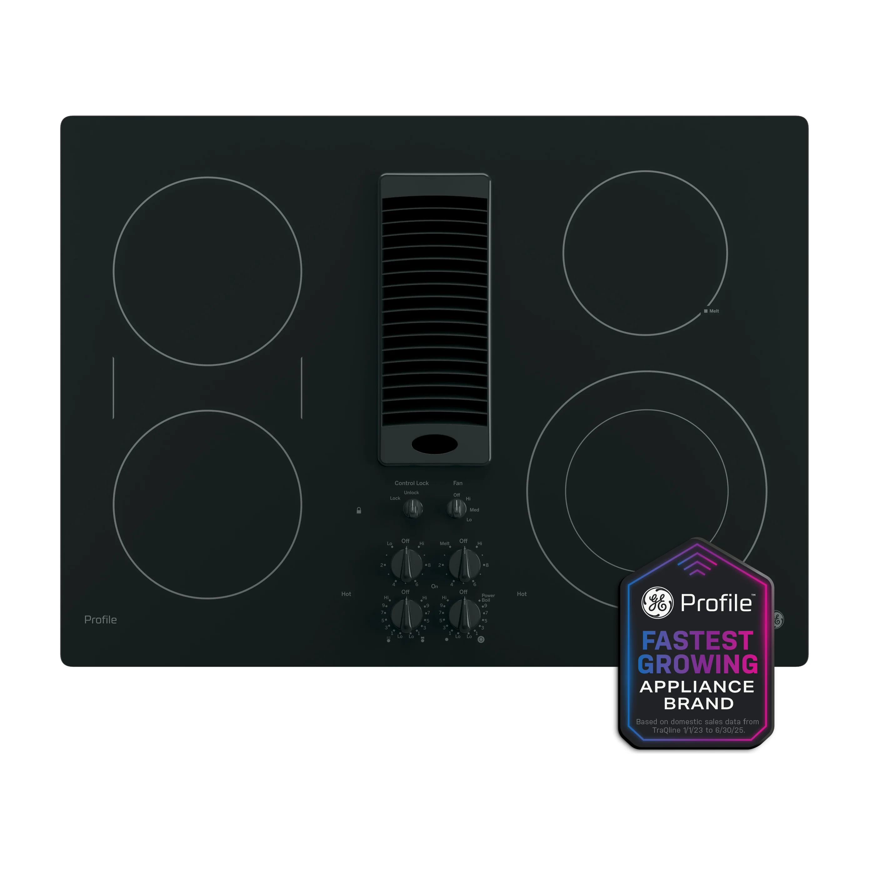 GE Profile™ 30" Downdraft Electric Cooktop