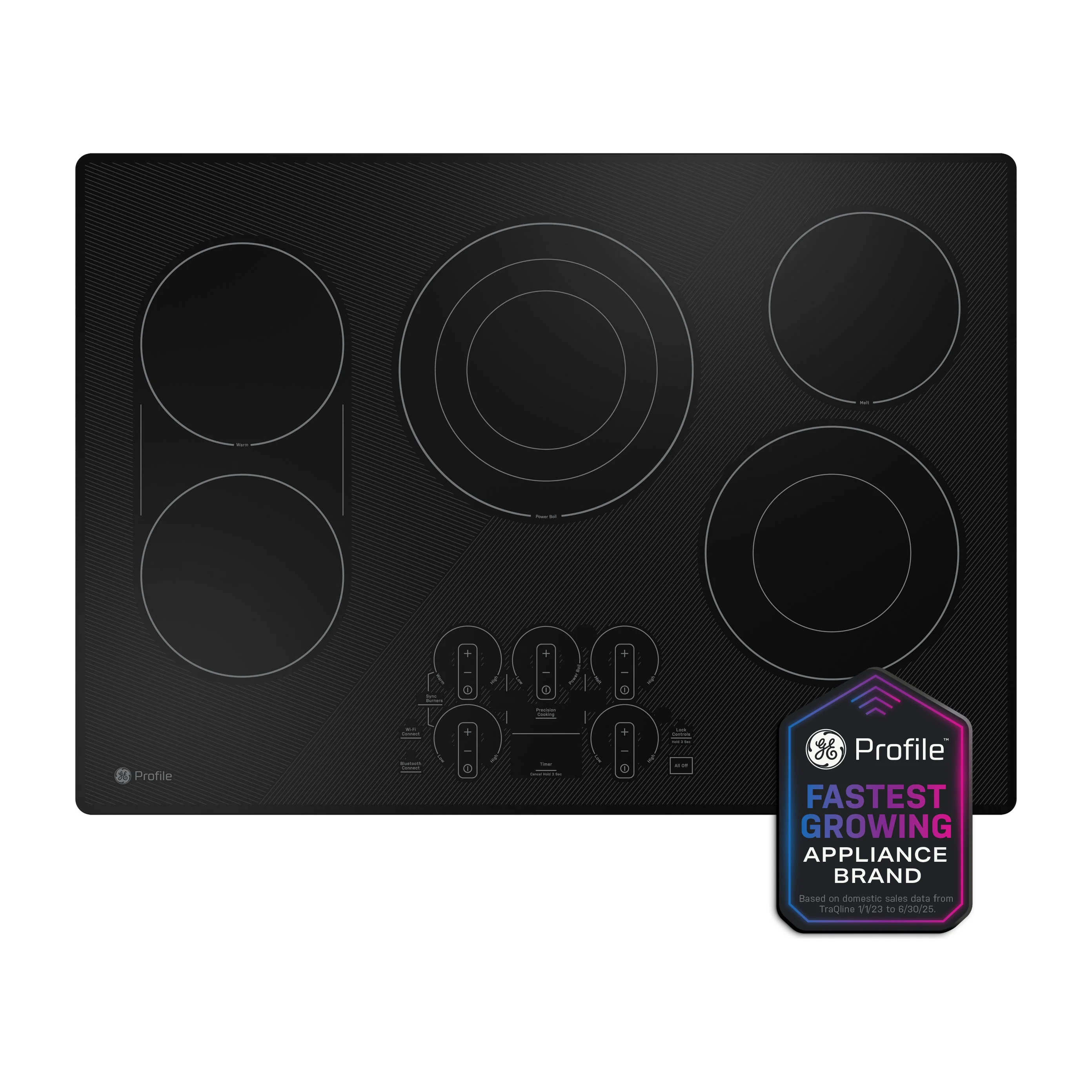 GE Profile™ 30" Built-In Touch Control Electric Cooktop