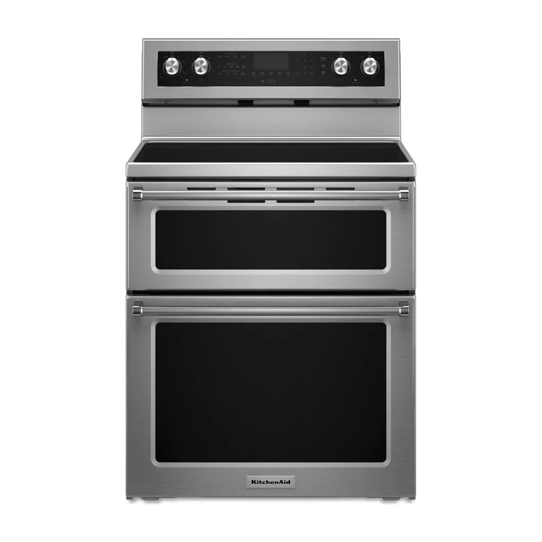 30-Inch 5 Burner Electric Double Oven Convection Range