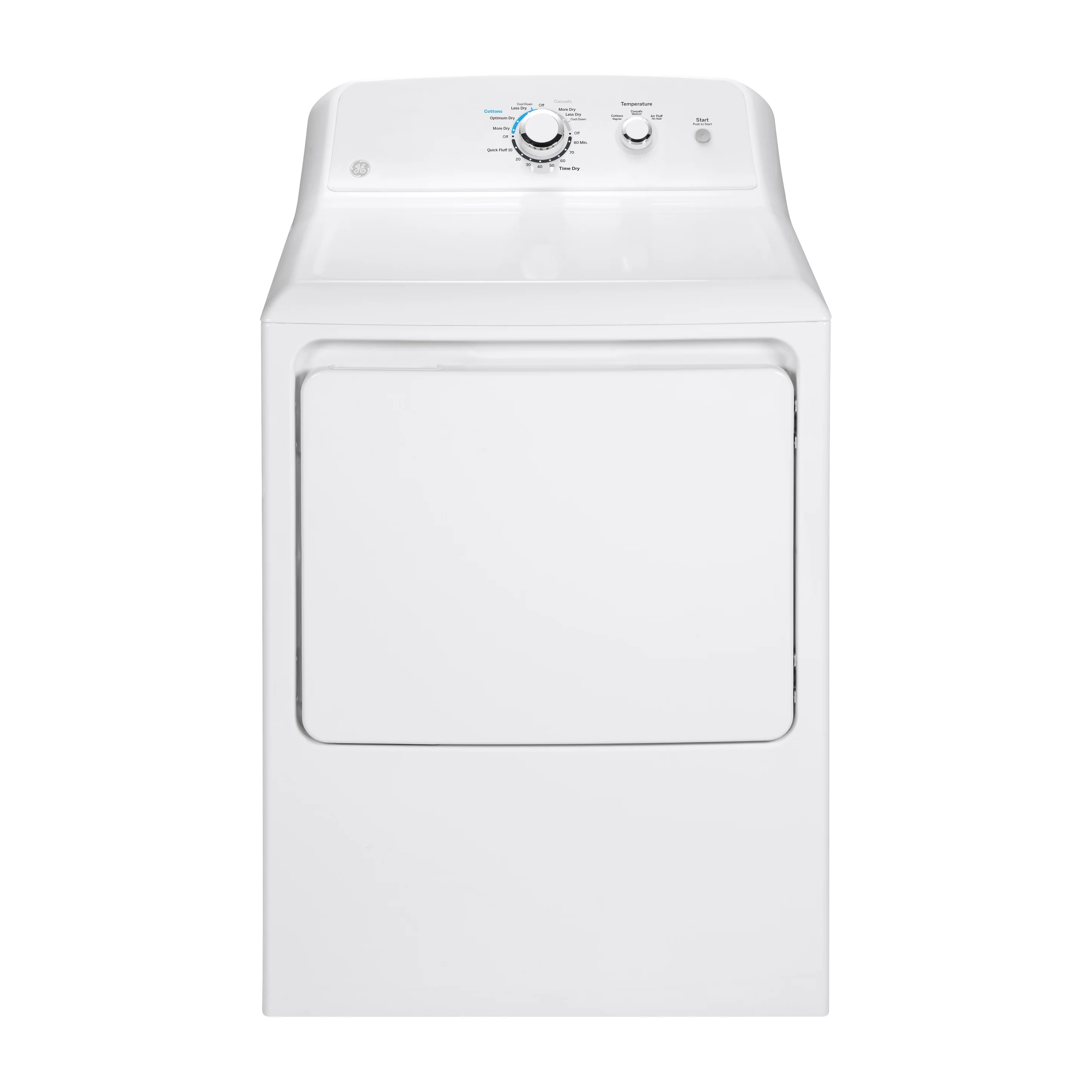GE 6.2 cu. ft. Capacity Gas&nbsp;Dryer&nbsp;with Up To 120 ft. Venting and Shallow Depth​