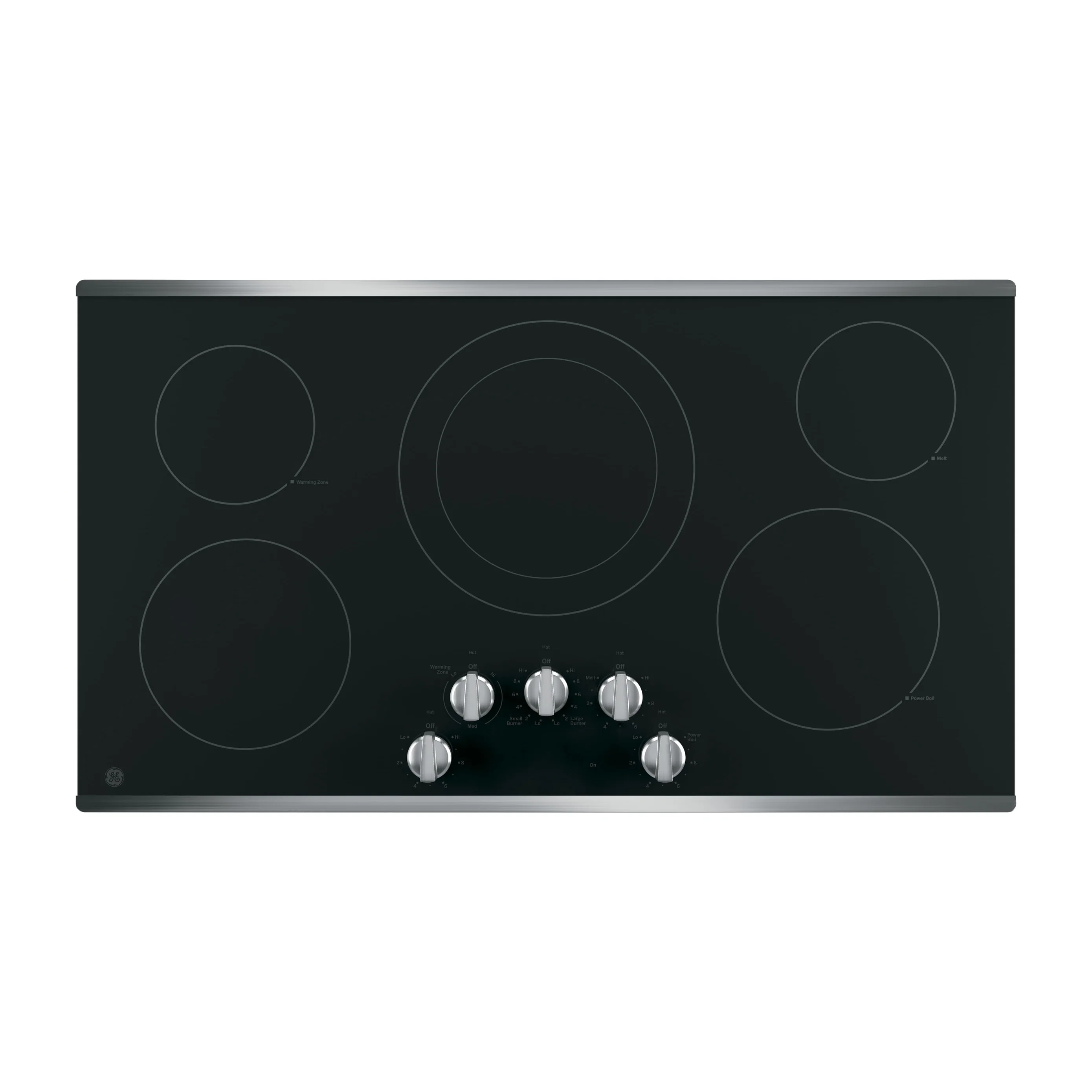 GE® 36" Built-In Knob Control Electric Cooktop