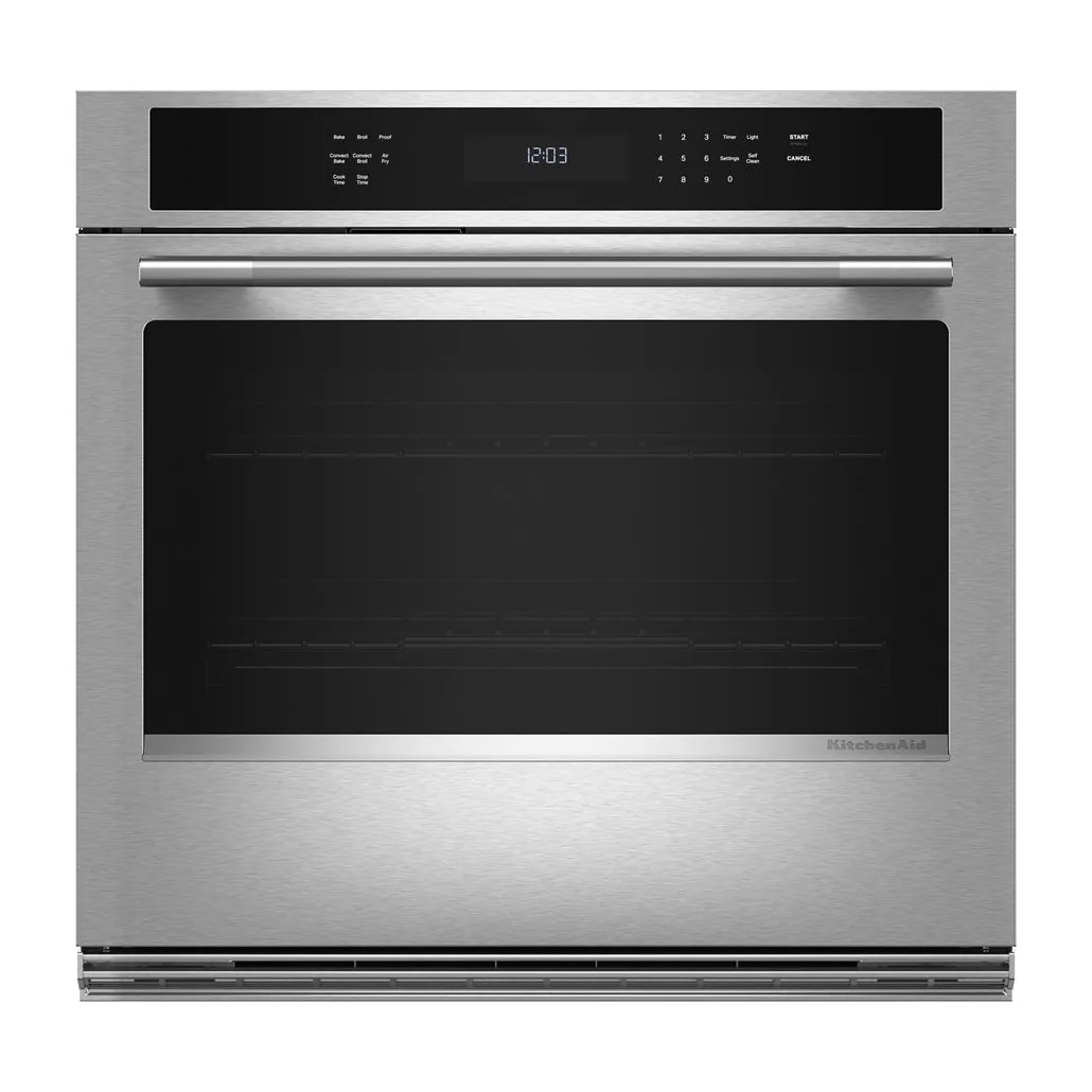 30-inch Electric Single Wall Oven with No Preheat Air Fry Mode - PrintShield™ Finish
