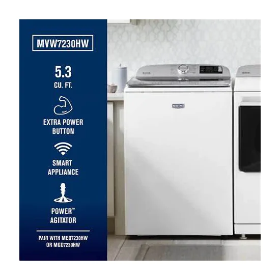 Maytag MVW7230HW — Scratch & Dent Grade B