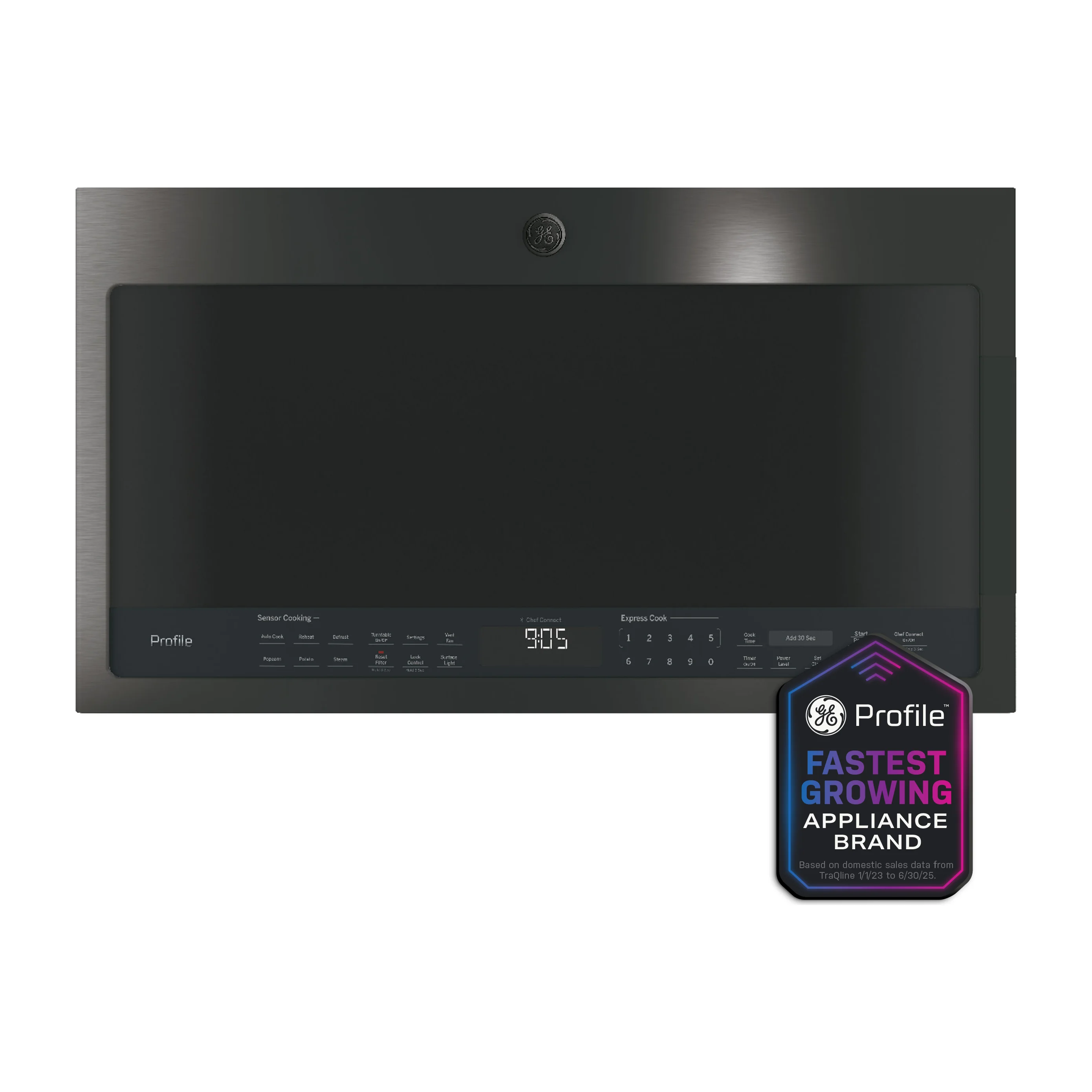 GE Profile™ 2.1 Cu. Ft. Over-the-Range Sensor Microwave Oven