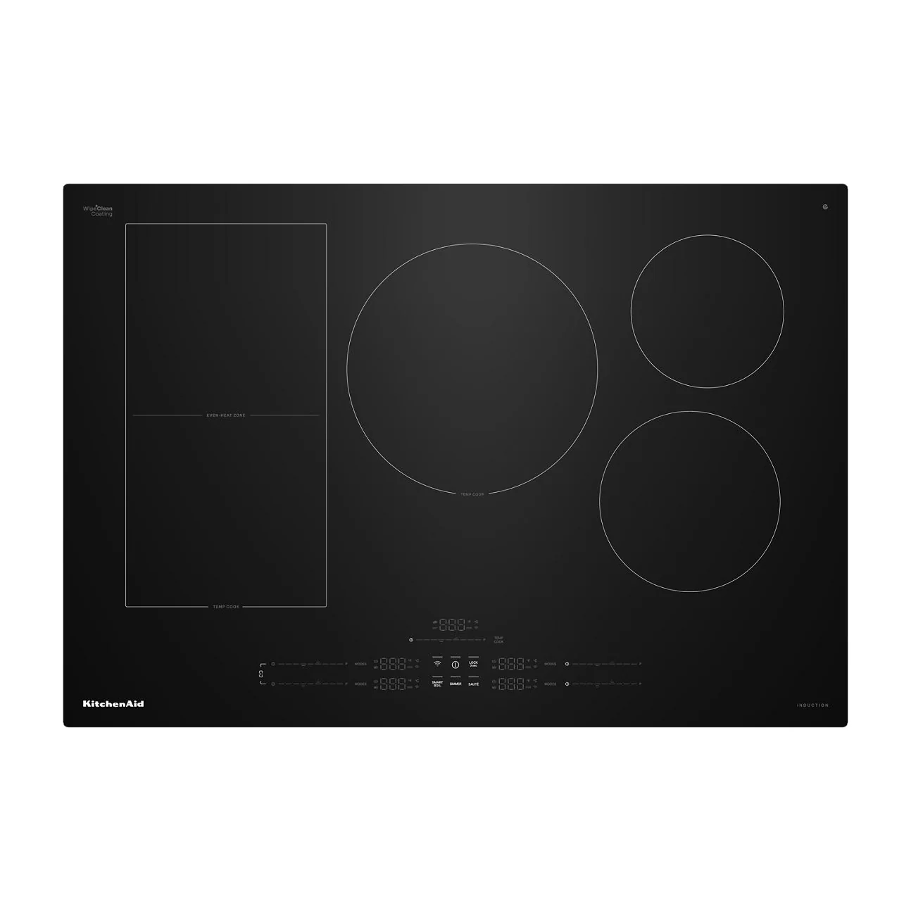 30" Temp Cook™ Induction Cooktop with 5 Cooking Zones