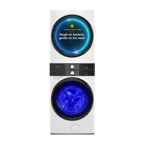 Smart ENERGY STAR® Front Load Laundry Tower with UV Clean Technology & FreshFlowTM Vent System 4.5 cu. ft. Washer & 7.4 cu. ft. Electric Dryer