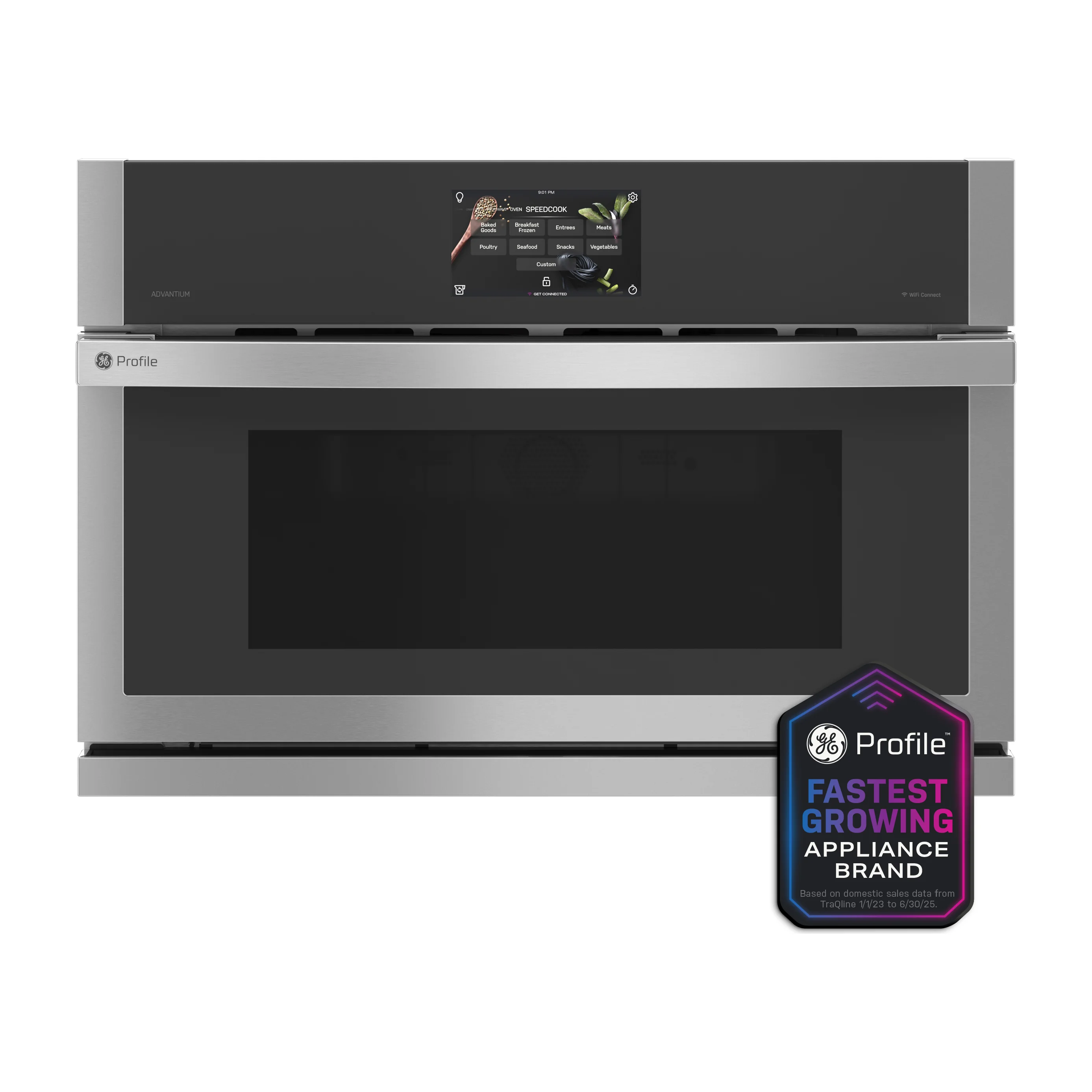 GE Profile™ 30" Single Wall Oven with 120V Advantium® Technology