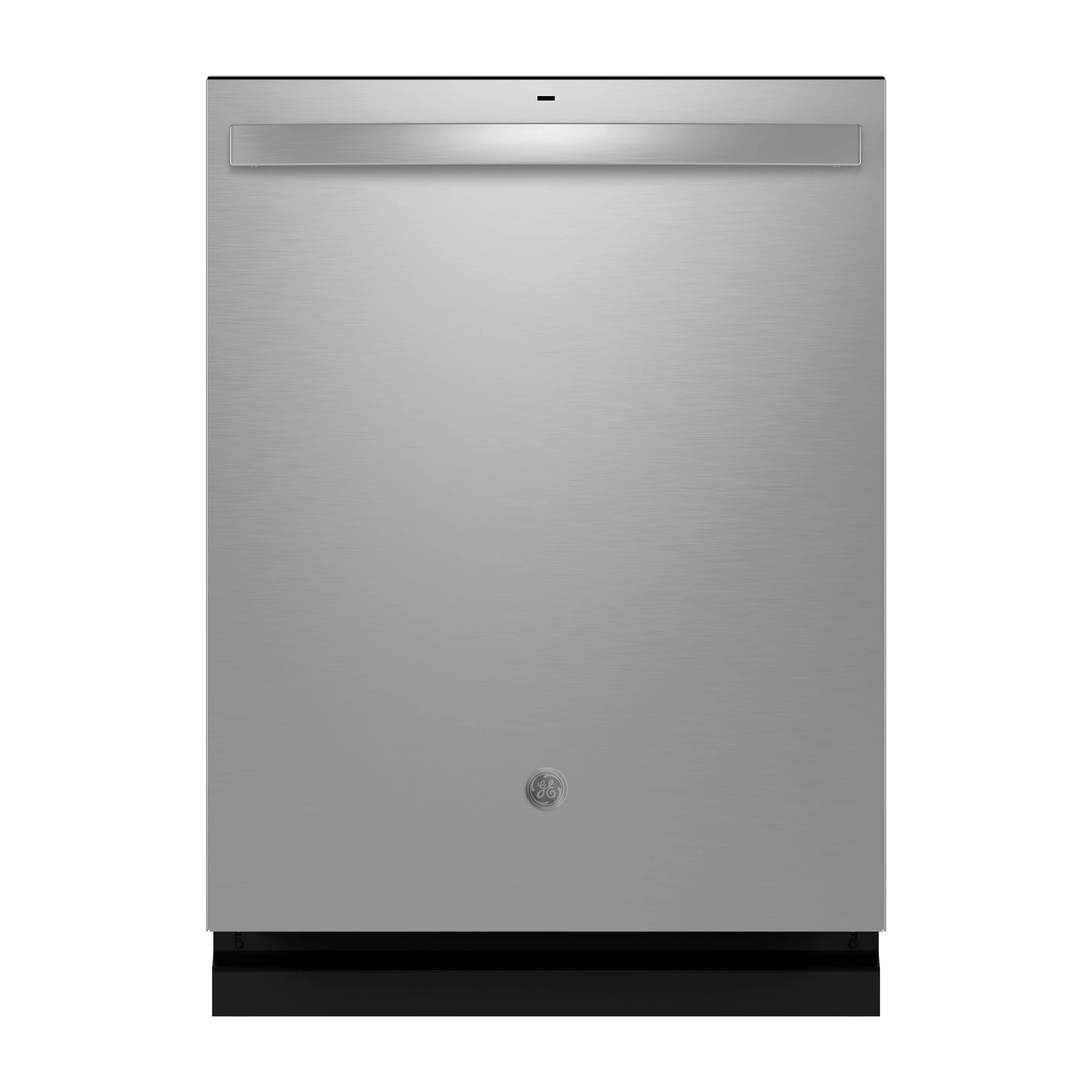 GE® ENERGY STAR® Fingerprint Resistant Top Control with Stainless Steel Interior Dishwasher with Sanitize Cycle