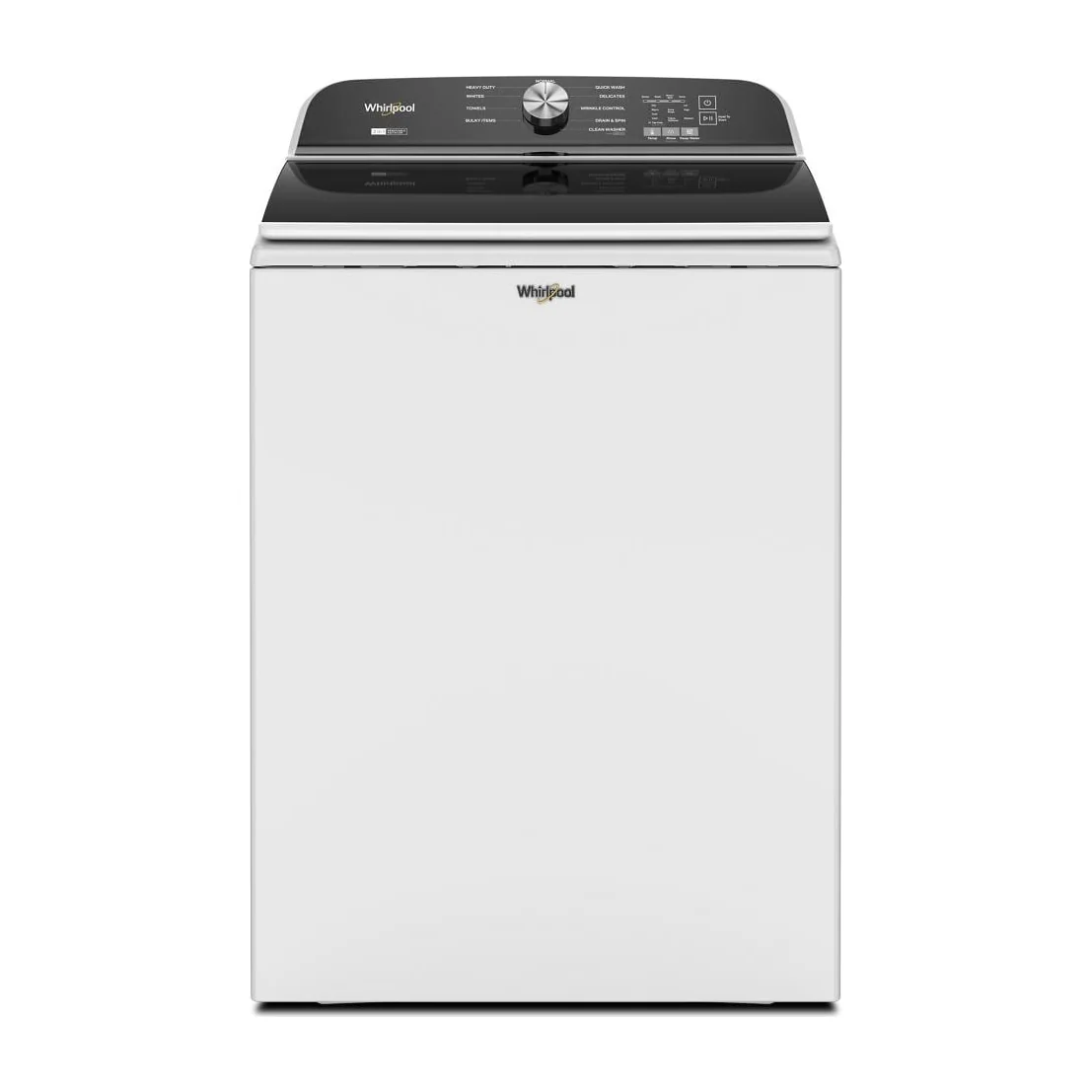 5.2–5.3 Cu. Ft. Whirlpool® Top Load Washer with Removable Agitator
