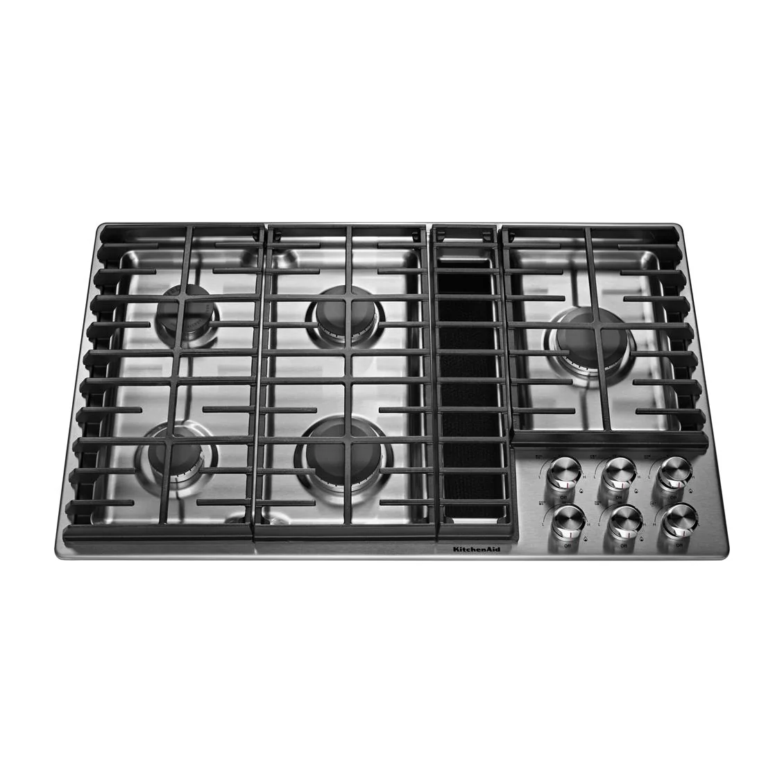 36" 5 Burner Gas Downdraft Cooktop