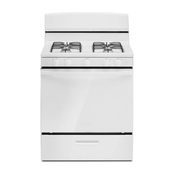 Amana® 30-inch Gas Range with Easy-Clean Glass Door