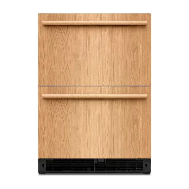24" Panel-Ready Undercounter Double-Drawer Refrigerator
