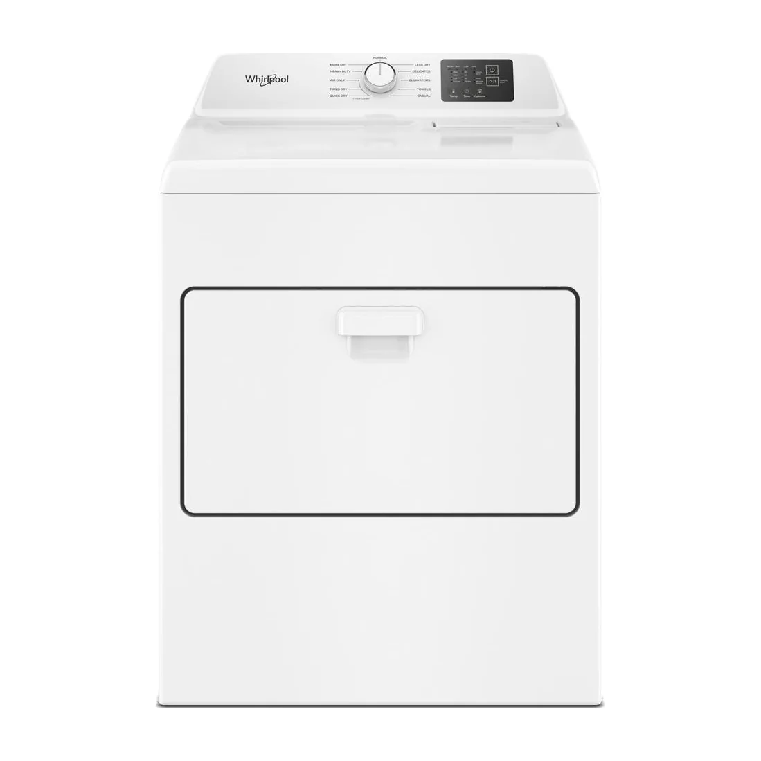 7.0 cu. ft. Electric Dryer with Adaptive Dry - Vented Top Load Matching