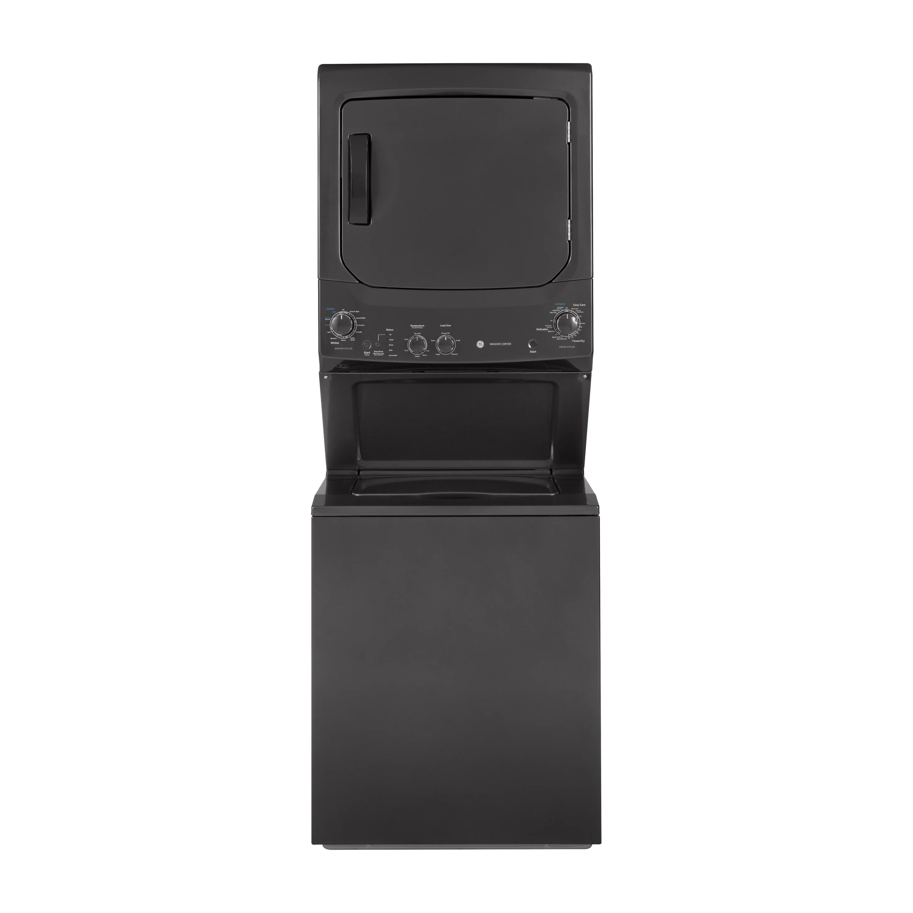 GE Unitized Spacemaker® 3.8 cu. ft. Capacity Washer with Stainless Steel Basket and 5.9 cu. ft. Capacity Electric Dryer