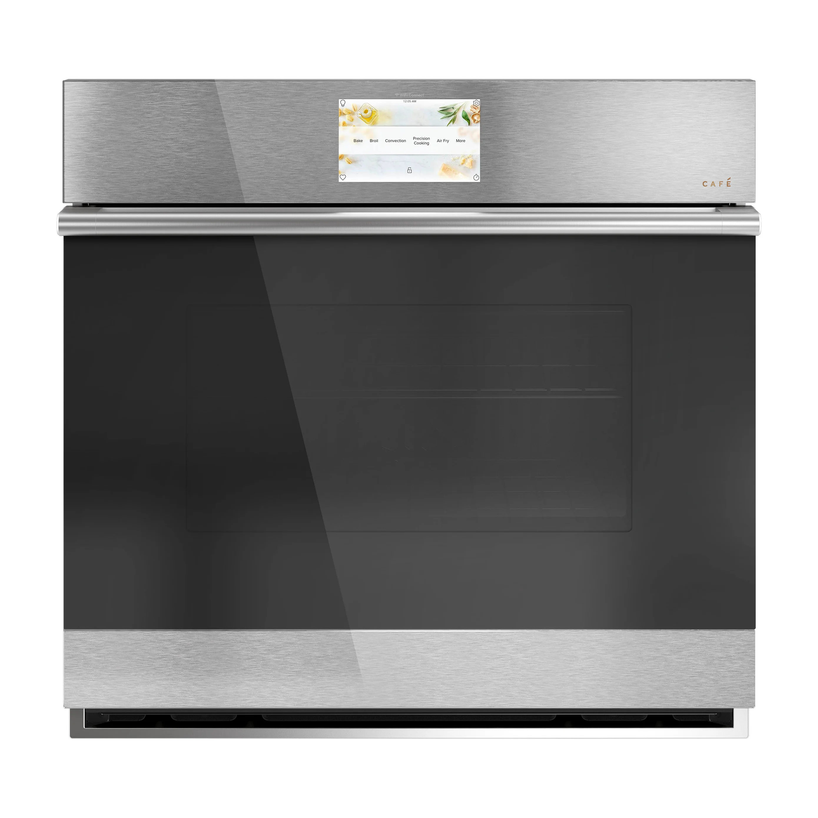 CAFÉ™ 30" Smart Single Wall Oven with Convection in Platinum Glass