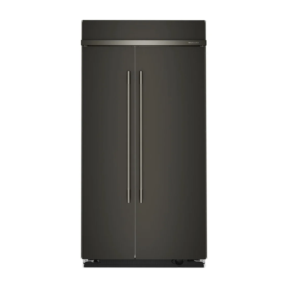 25.5 Cu. Ft. 42-Inch Built-In Side-by-Side Refrigerator with Signature Platinum Interior in Black Ore