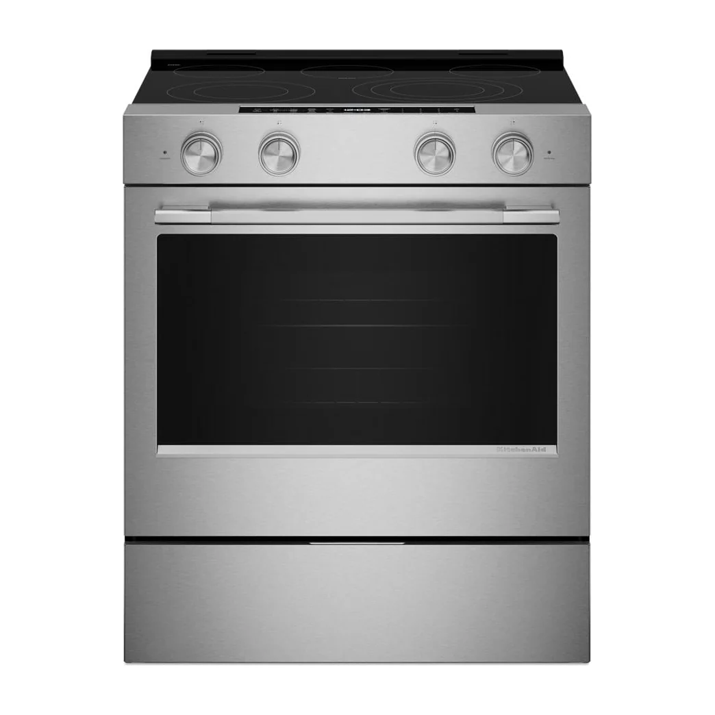 5.3 Cu. Ft. Smart Slide-in Electric Range with Convection Cooking Modes
