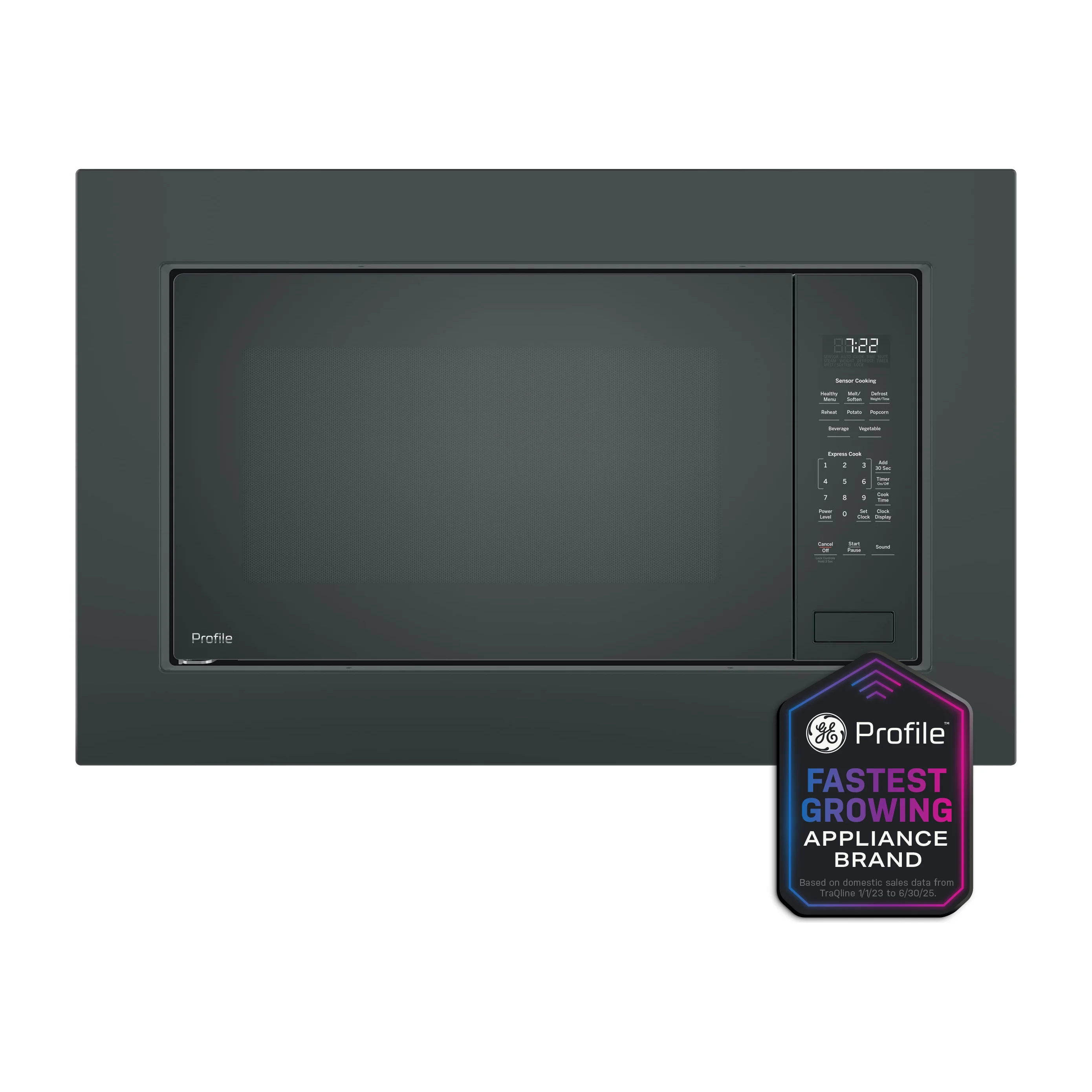 GE Profile™ 2.2 Cu. Ft. Built-In Sensor Microwave Oven