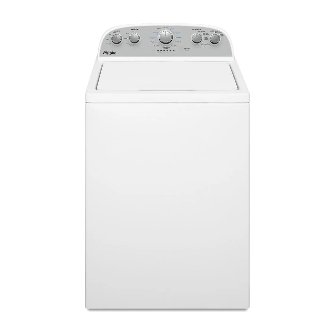 3.8 cu. ft. Top Load Washer with Soaking Cycles, 12 Cycles