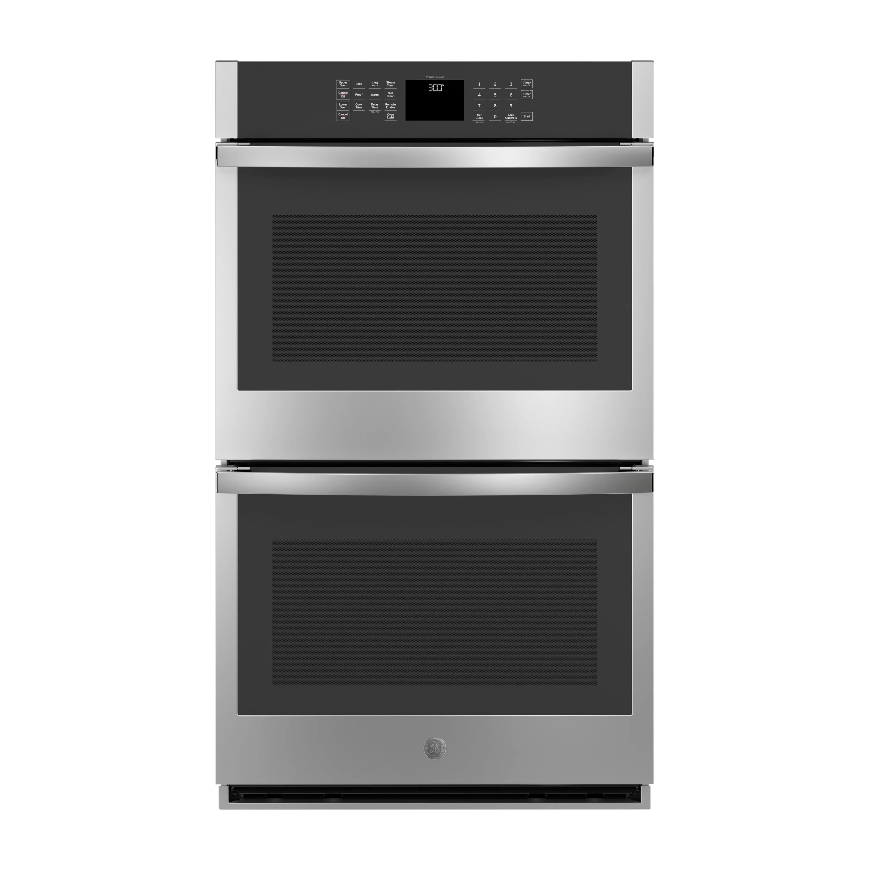 GE® 30" Smart Built-In Self-Clean Double Wall Oven