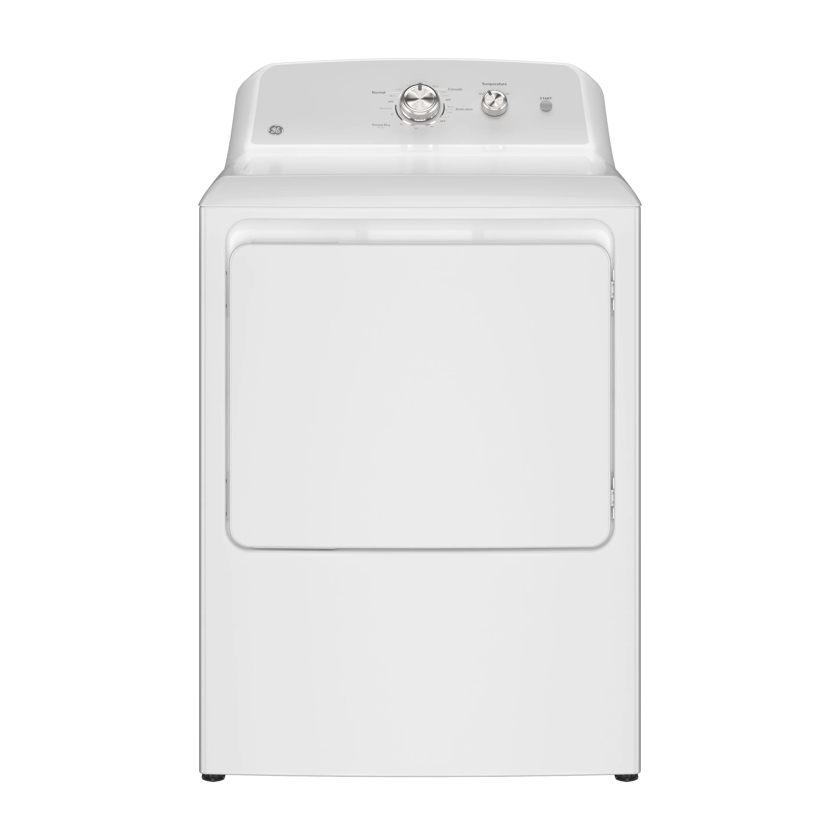 GE® 7.2 cu. ft. Capacity Electric Dryer with Up To 120 ft. Venting​ and Reversible Door​