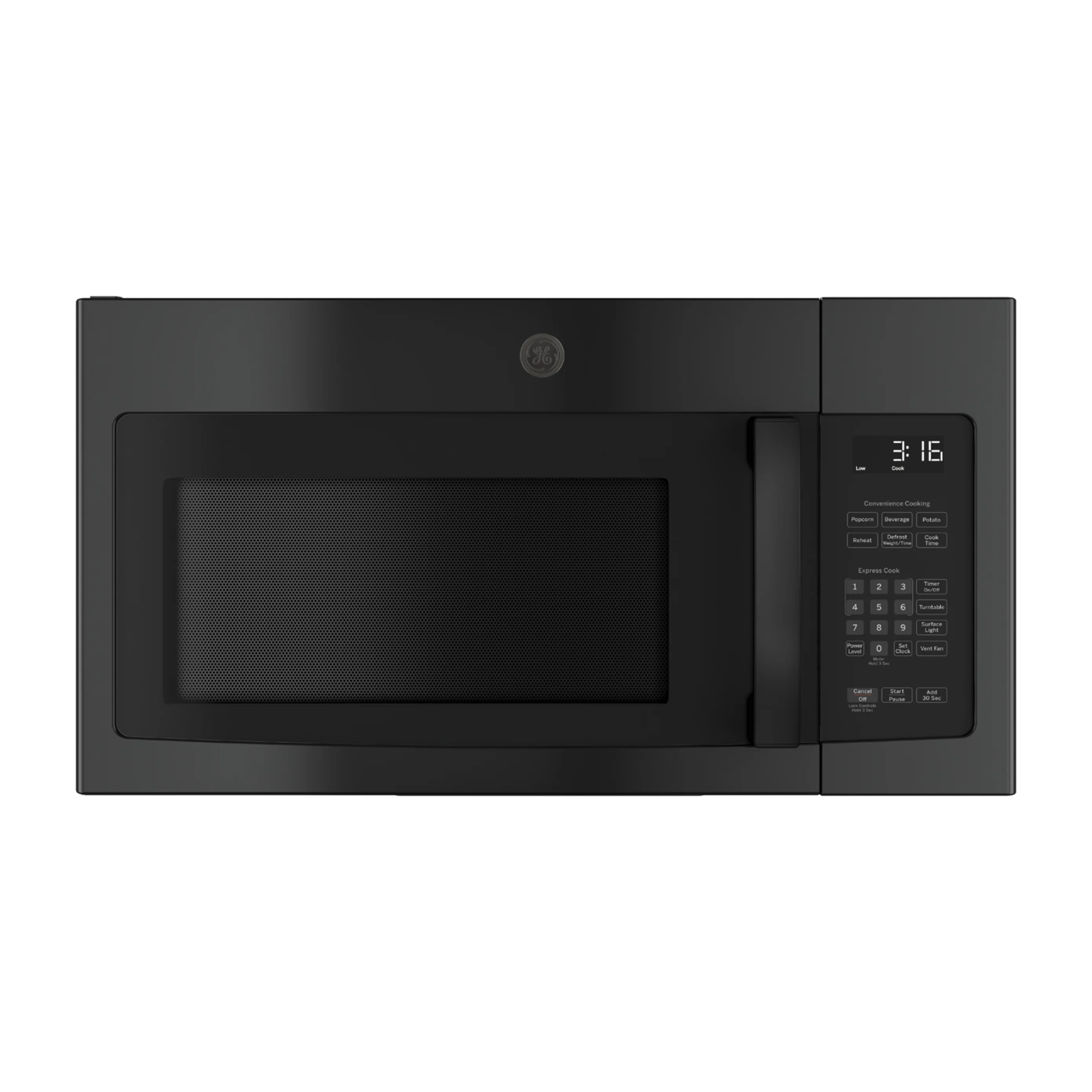 GE® 1.6 Cu. Ft. Over-the-Range Microwave Oven with Recirculating Venting