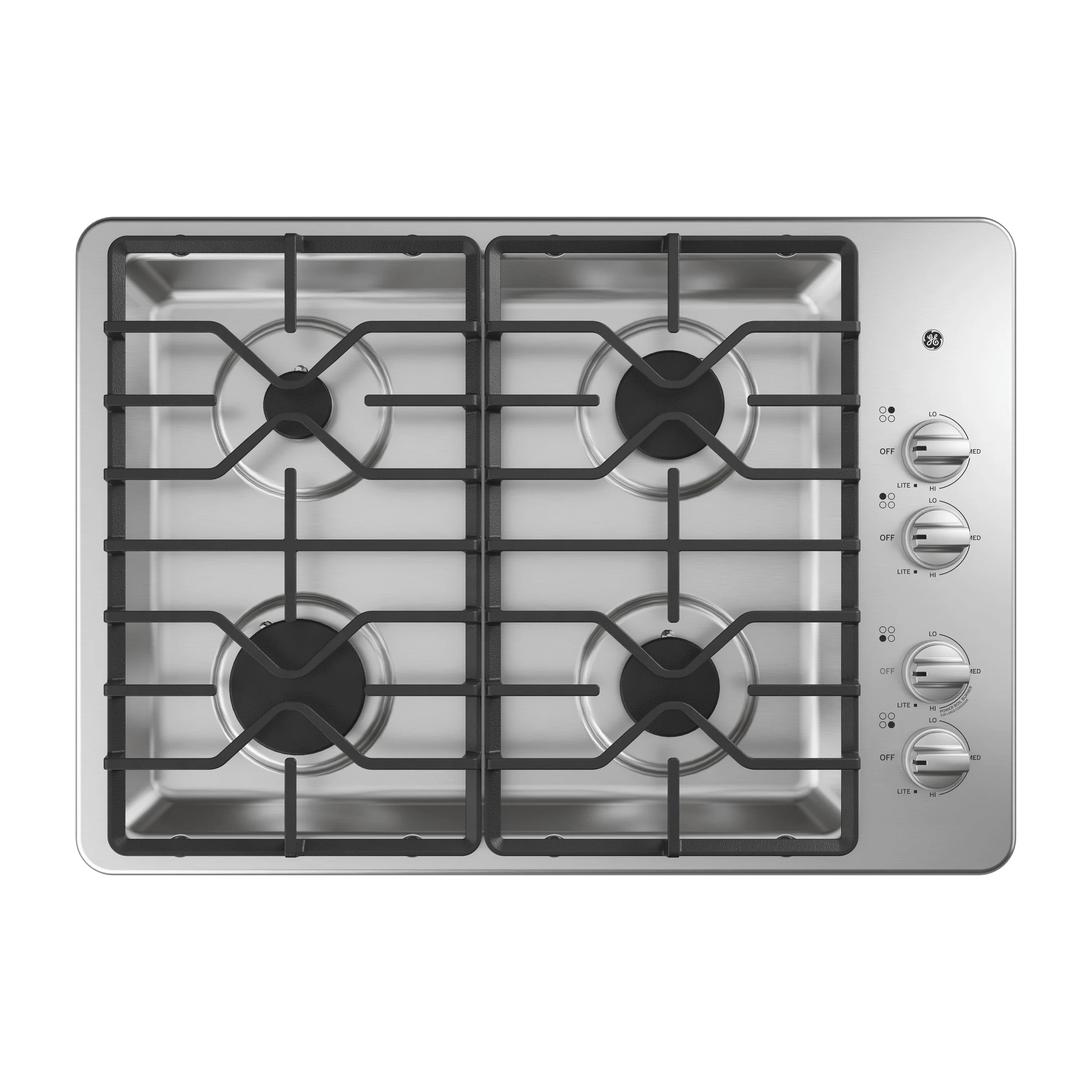 GE® 30" Built-In Gas Cooktop with Dishwasher-Safe Grates