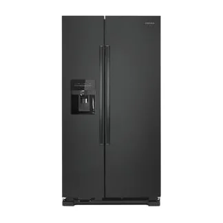 33-inch Side-by-Side Refrigerator with Dual Pad External Ice and Water Dispenser