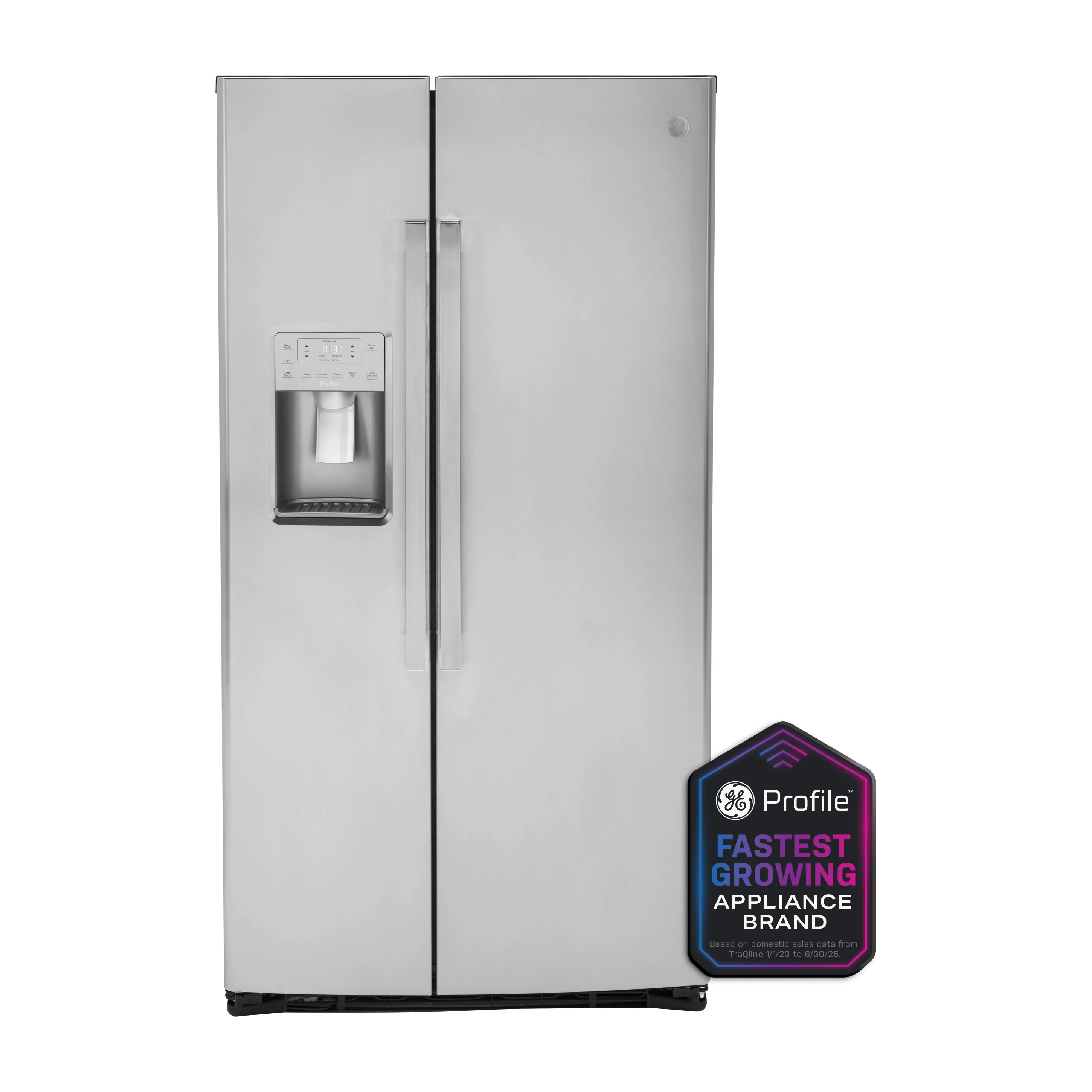 GE Profile™ 21.9 Cu. Ft. Counter-Depth Side-By-Side Refrigerator