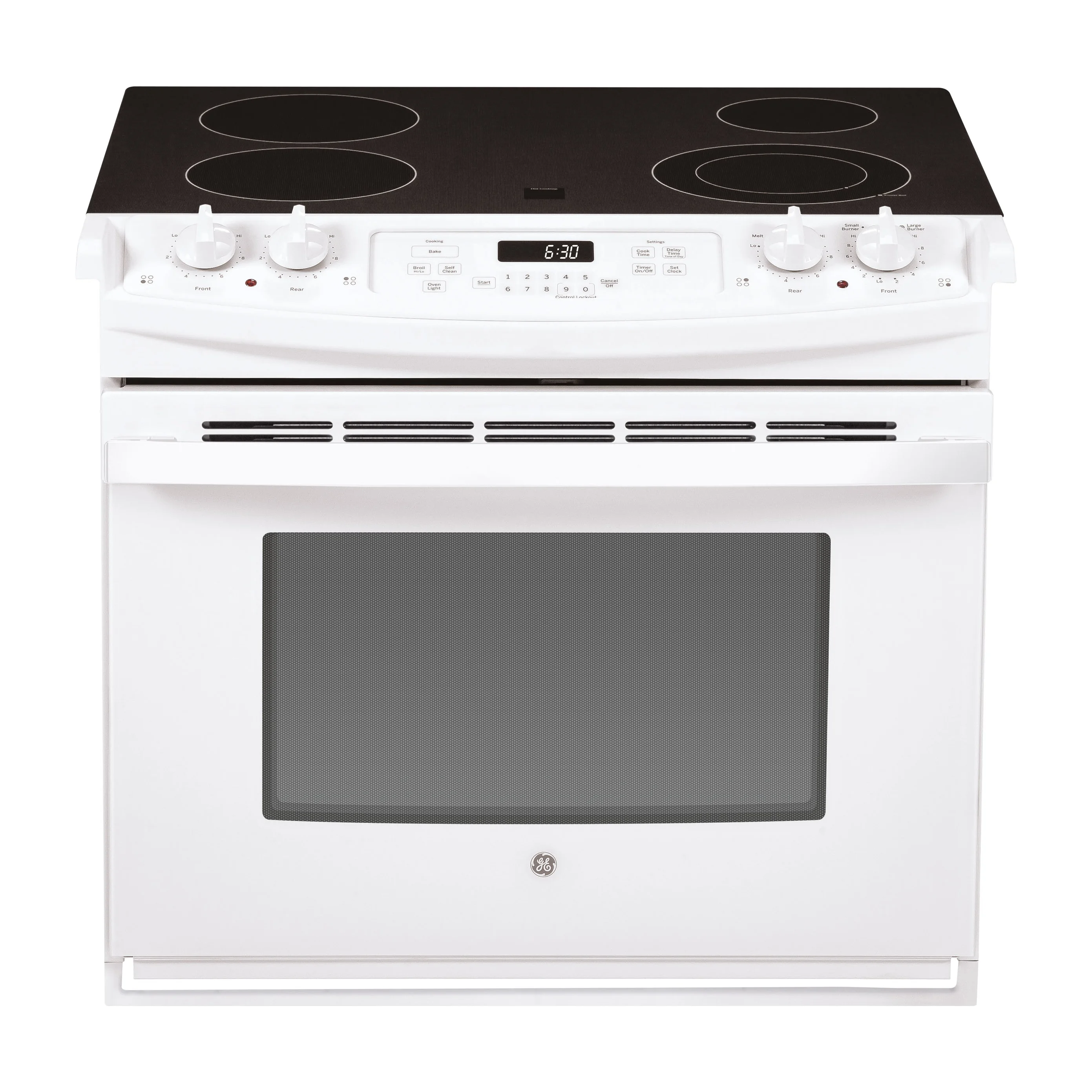 GE® 30" Drop-In Electric Range