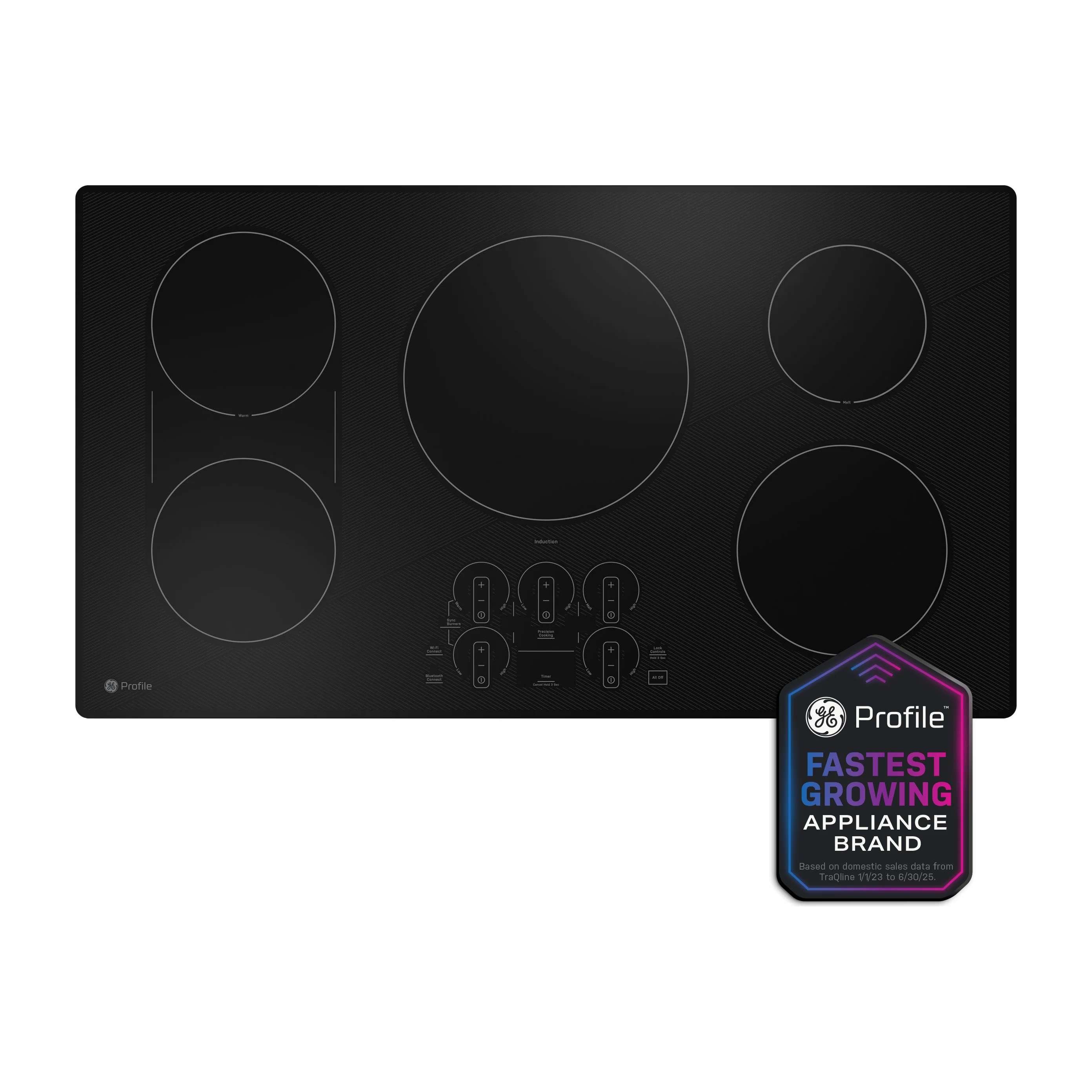 GE Profile™ ENERGY STAR® 36" Built-In Touch Control Induction Cooktop