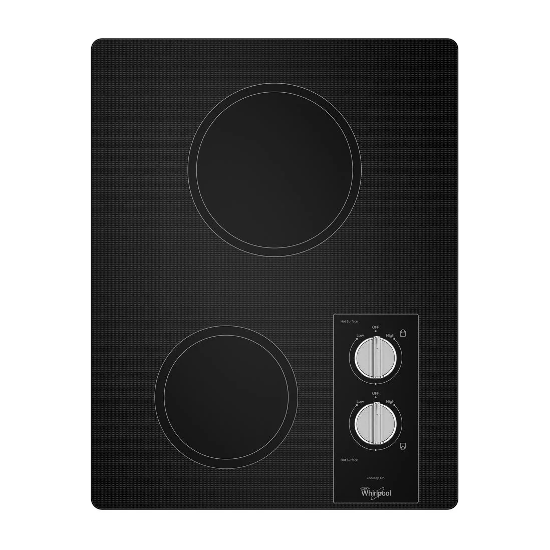 15-inch Electric Cooktop with Easy Wipe Ceramic Glass