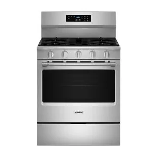 30-Inch Wide Gas Range With Steam Clean - 5.0 cu. ft.