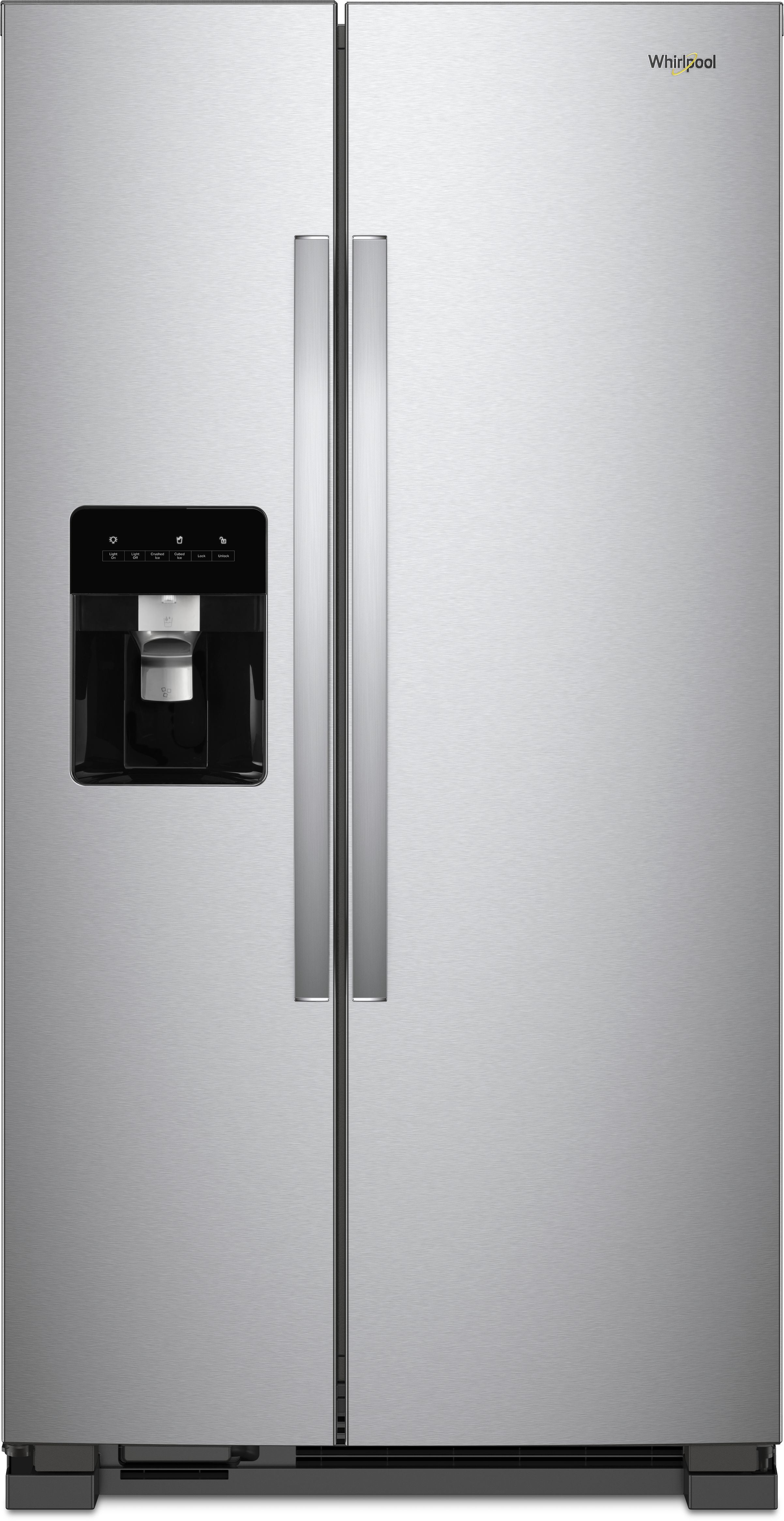 Scratch & Dent Whirlpool® 36" 24.6 Cu. Ft. Monochromatic Stainless Steel Side-By-Side Refrigerator