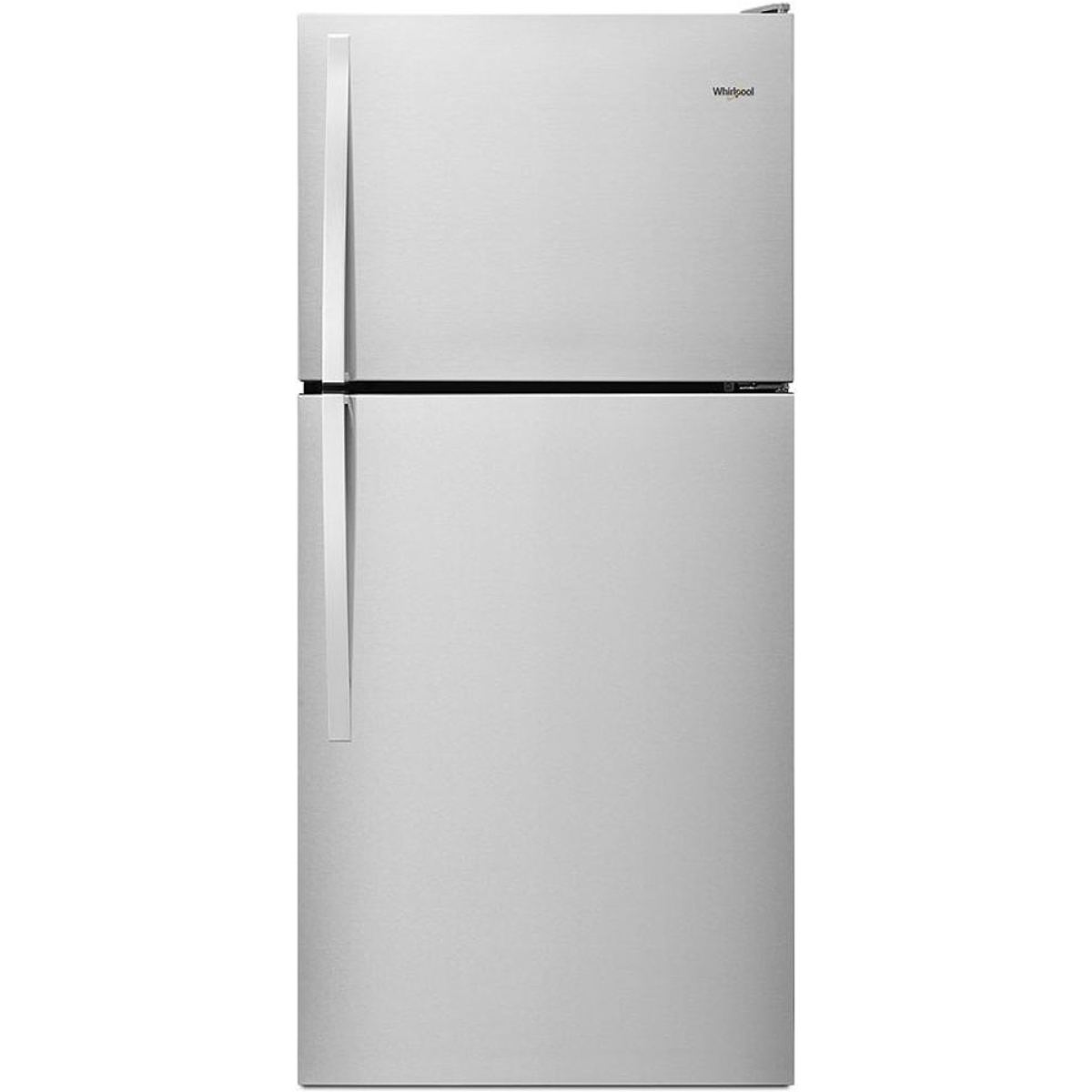 Scratch & Dent Whirlpool ADA 30" Top-Freezer Refrigerator, 18.15 Cu. Ft., Flexi-Slide Bin, Monochromatic Stainless Steel